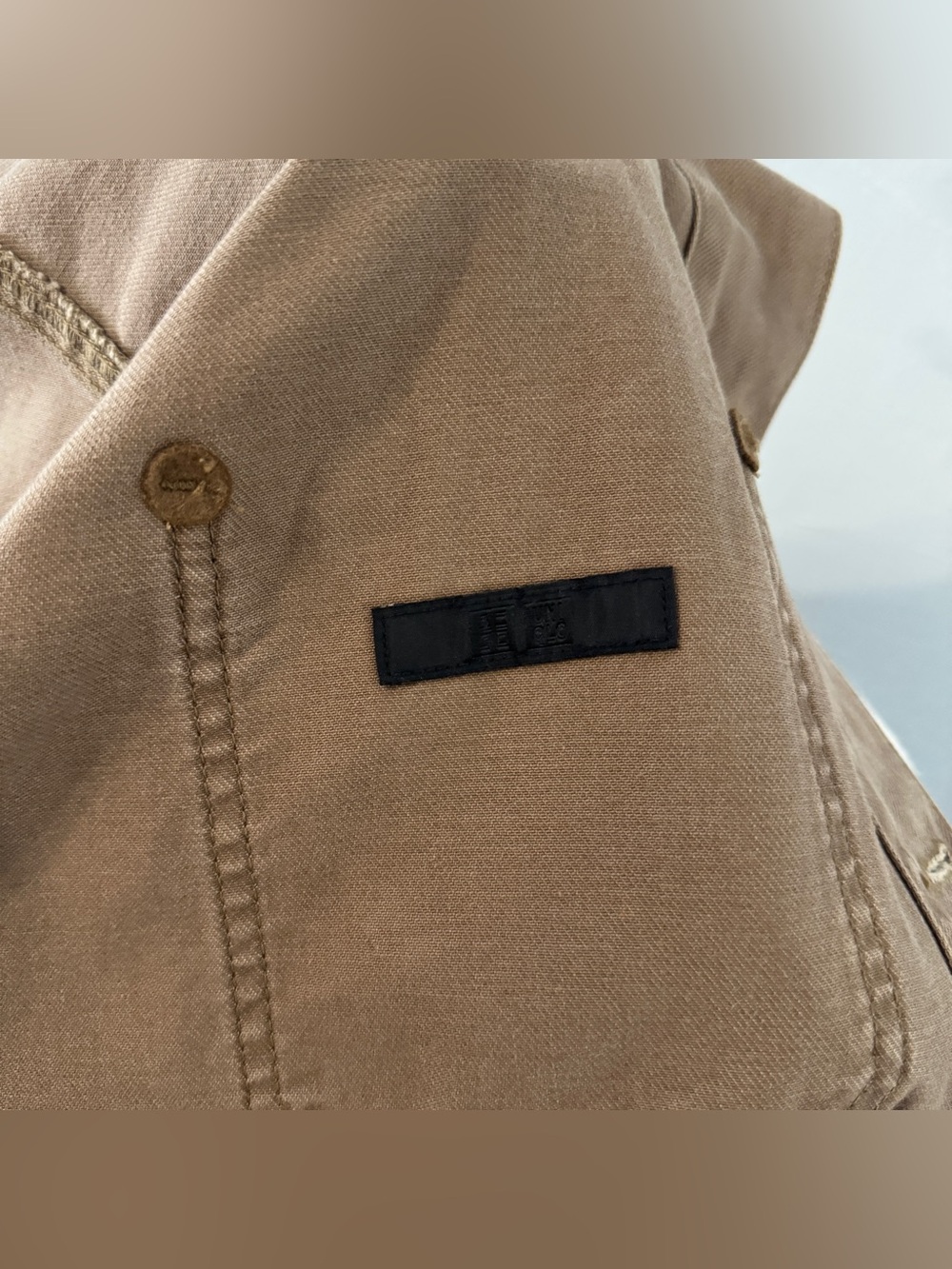 Uniqlo Brown Painters Jacket - Picture 9 of 10